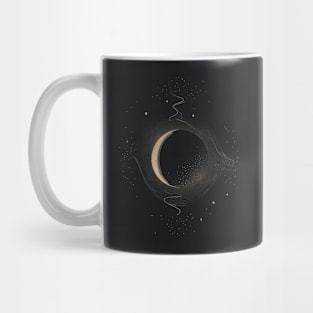 Geometric Illustration of Space Mug